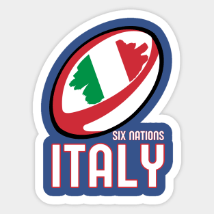 Italy Rugby Six Nations Sticker